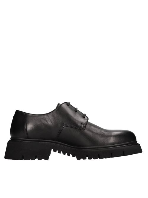 Stringate in pelle NEIL BARRETT+DOUCAL'S | DN3254BLDGUF243NN00NERO